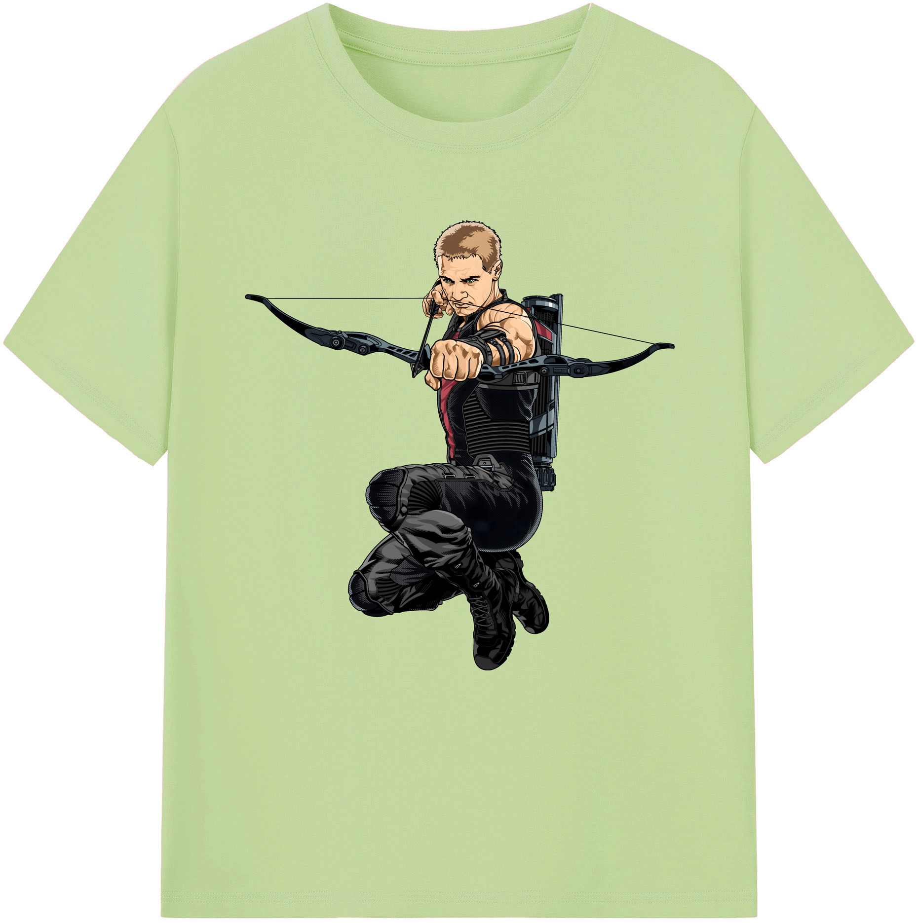 （画像用） アベンジャーズ The Avengers 綿100％半袖Tシャツ（フロントプリント）
